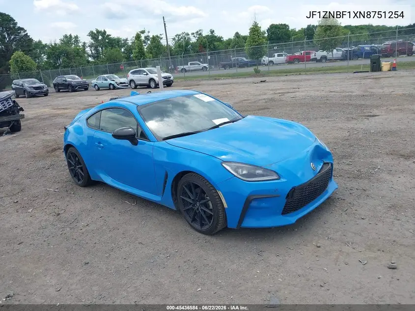 2022 Toyota Gr86 Premium VIN: JF1ZNBF1XN8751254 Lot: 45436584