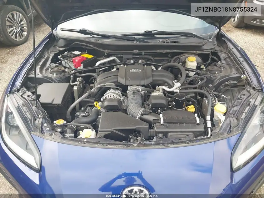 2022 Toyota Gr86 VIN: JF1ZNBC18N8755324 Lot: 45541046