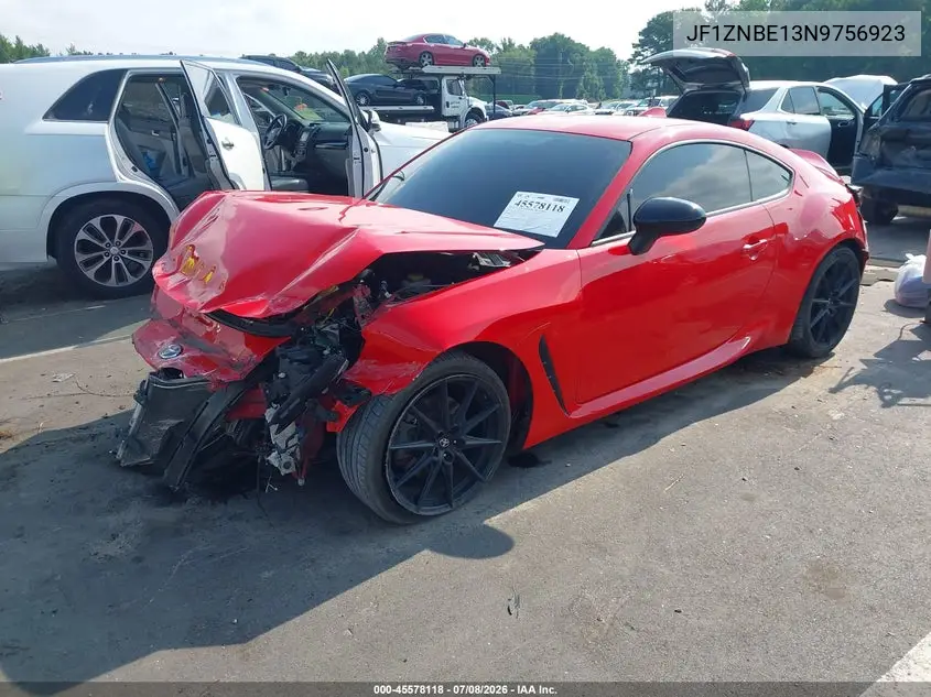 2022 Toyota Gr86 Premium VIN: JF1ZNBE13N9756923 Lot: 45578118