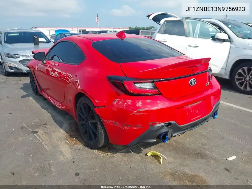 2022 Toyota Gr86 Premium VIN: JF1ZNBE13N9756923 Lot: 45578118