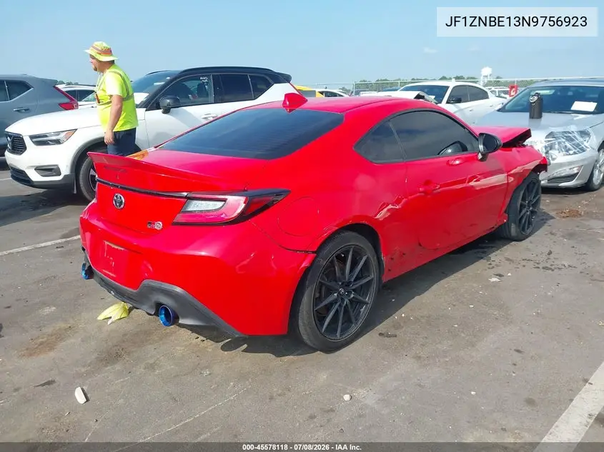 2022 Toyota Gr86 Premium VIN: JF1ZNBE13N9756923 Lot: 45578118