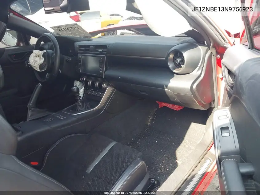 2022 Toyota Gr86 Premium VIN: JF1ZNBE13N9756923 Lot: 45578118