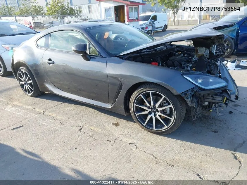 2023 Toyota Gr86 VIN: JF1ZNBC17P8753664 Lot: 41322417