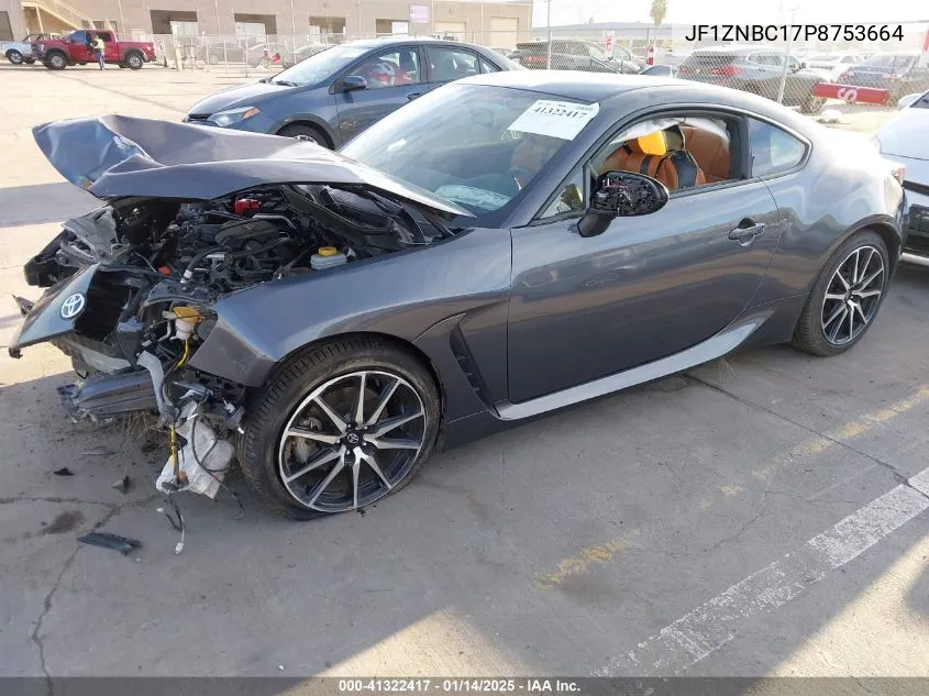 2023 Toyota Gr86 VIN: JF1ZNBC17P8753664 Lot: 41322417