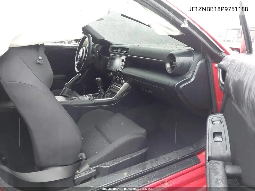 2023 Toyota Gr86 VIN: JF1ZNBB18P9751188 Lot: 44585618