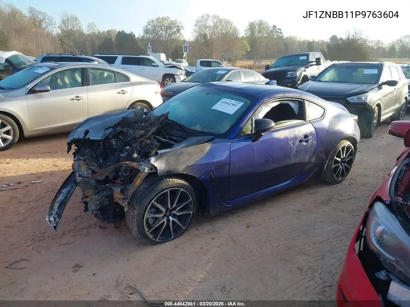 2023 Toyota Gr86 VIN: JF1ZNBB11P9763604 Lot: 44642961
