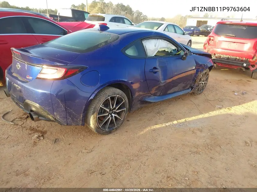 2023 Toyota Gr86 VIN: JF1ZNBB11P9763604 Lot: 44642961