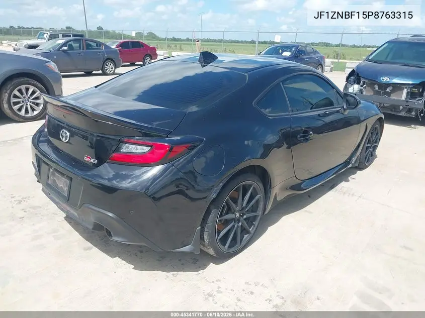 2023 Toyota Gr86 Premium VIN: JF1ZNBF15P8763315 Lot: 45341770