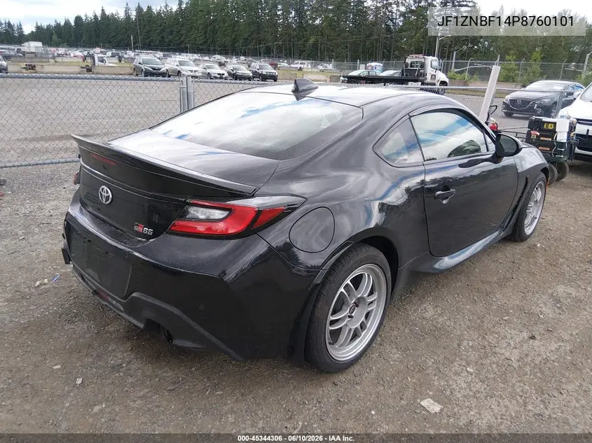 2023 Toyota Gr86 Premium VIN: JF1ZNBF14P8760101 Lot: 45344306