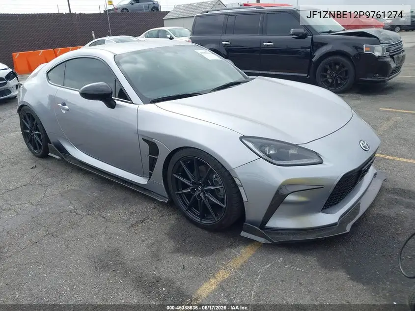 2023 Toyota Gr86 Premium VIN: JF1ZNBE12P9761274 Lot: 45388636