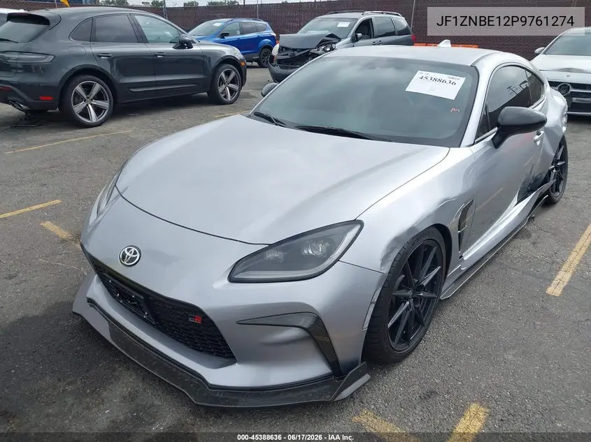 2023 Toyota Gr86 Premium VIN: JF1ZNBE12P9761274 Lot: 45388636