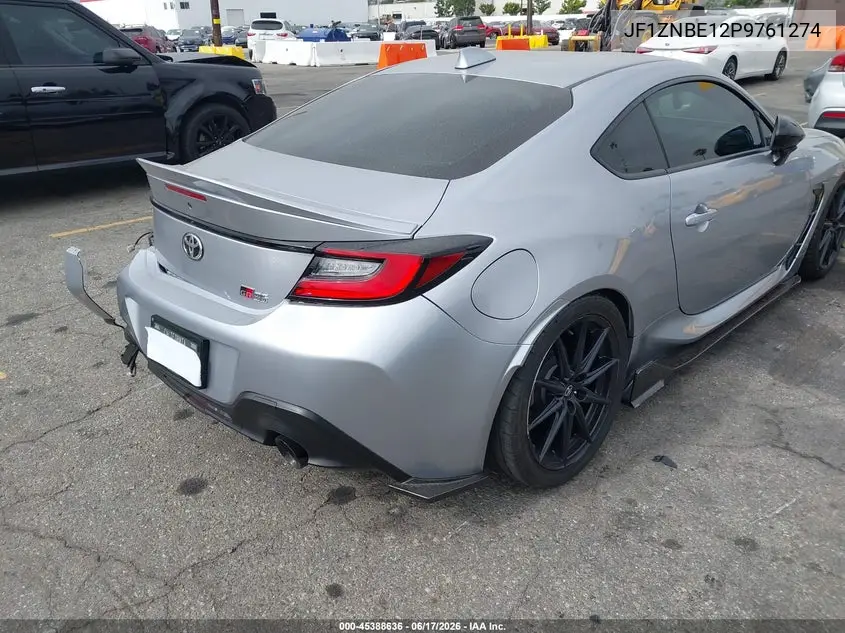 2023 Toyota Gr86 Premium VIN: JF1ZNBE12P9761274 Lot: 45388636
