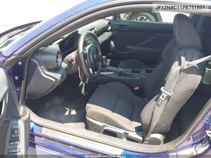 2023 Toyota Gr86 VIN: JF1ZNBC11P8751831 Lot: 45419385