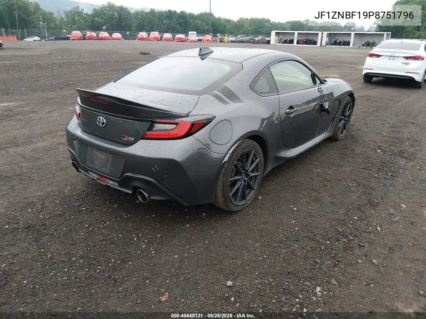 2023 Toyota Gr86 Premium VIN: JF1ZNBF19P8751796 Lot: 45448121