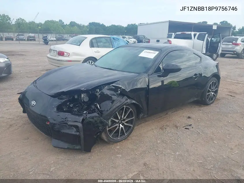 2023 Toyota Gr86 VIN: JF1ZNBB18P9756746 Lot: 45480595