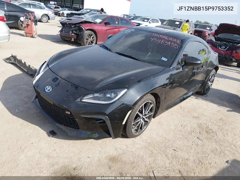 2023 Toyota Gr86 VIN: JF1ZNBB15P9753352 Lot: 45483955
