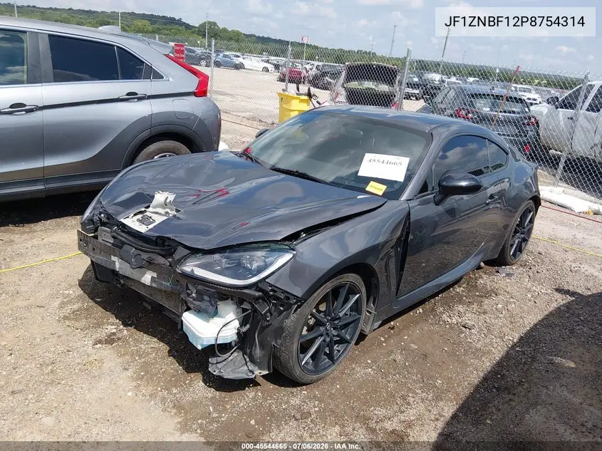 2023 Toyota Gr86 Premium VIN: JF1ZNBF12P8754314 Lot: 45544665