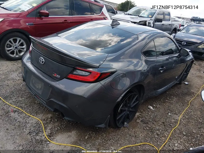 2023 Toyota Gr86 Premium VIN: JF1ZNBF12P8754314 Lot: 45544665