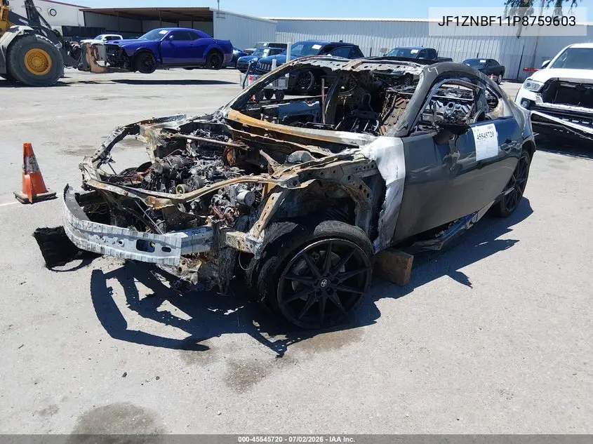 2023 Toyota Gr86 Premium VIN: JF1ZNBF11P8759603 Lot: 45545720