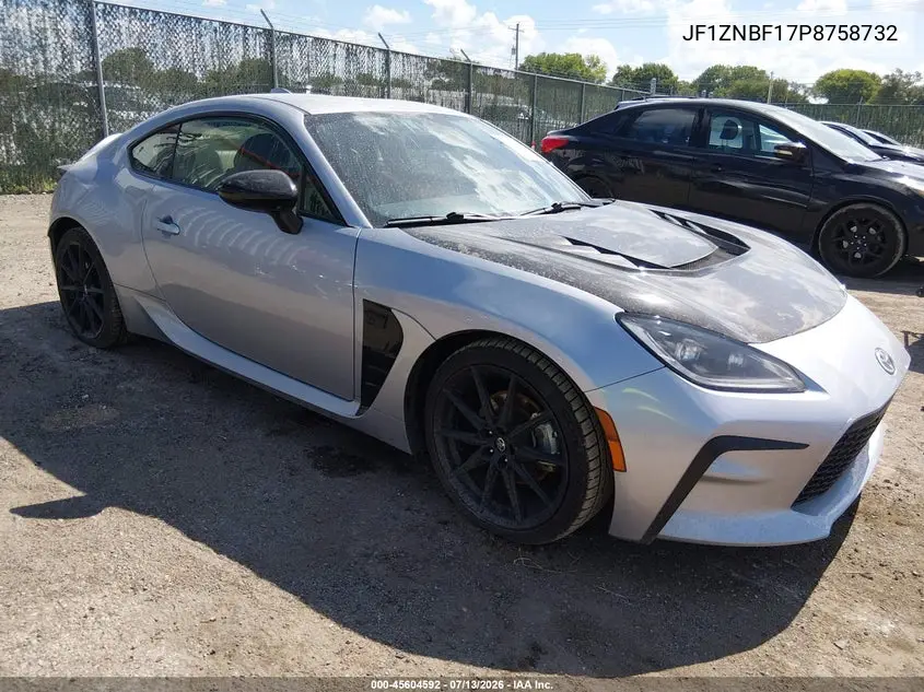 2023 Toyota Gr86 Premium VIN: JF1ZNBF17P8758732 Lot: 45604592