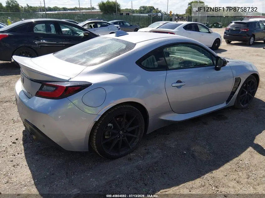 2023 Toyota Gr86 Premium VIN: JF1ZNBF17P8758732 Lot: 45604592