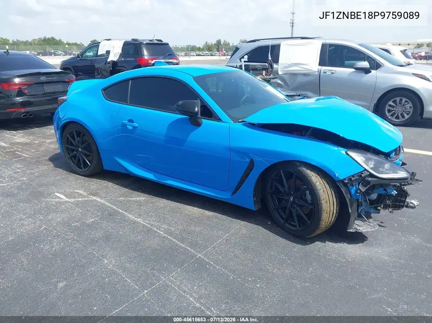 2023 Toyota Gr86 Premium VIN: JF1ZNBE18P9759089 Lot: 45615653