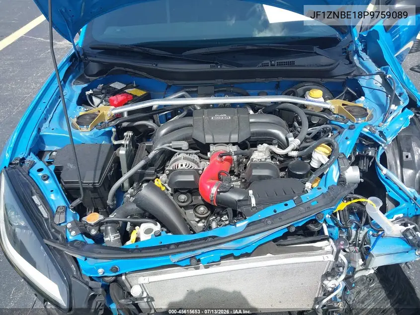 2023 Toyota Gr86 Premium VIN: JF1ZNBE18P9759089 Lot: 45615653