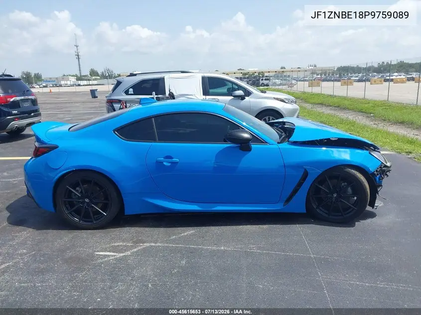 2023 Toyota Gr86 Premium VIN: JF1ZNBE18P9759089 Lot: 45615653