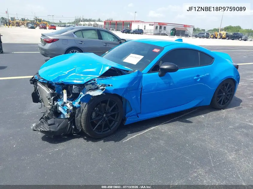 2023 Toyota Gr86 Premium VIN: JF1ZNBE18P9759089 Lot: 45615653