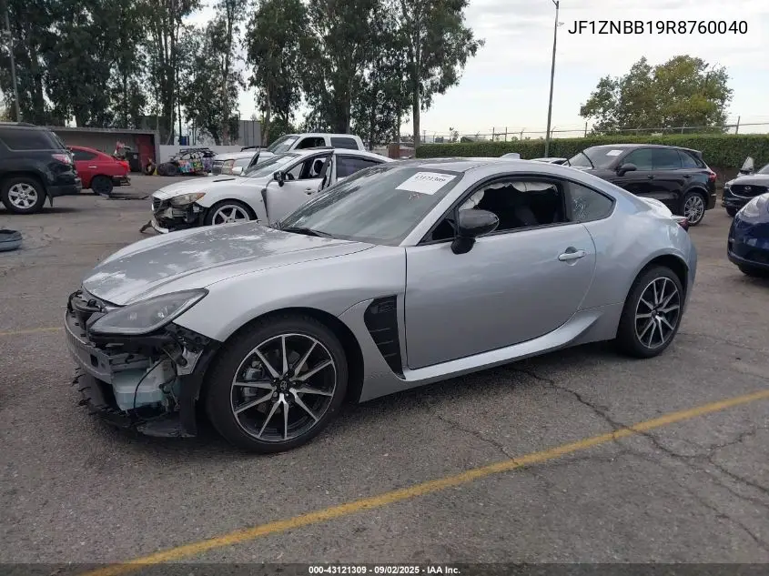 2024 Toyota Gr86 VIN: JF1ZNBB19R8760040 Lot: 43121309