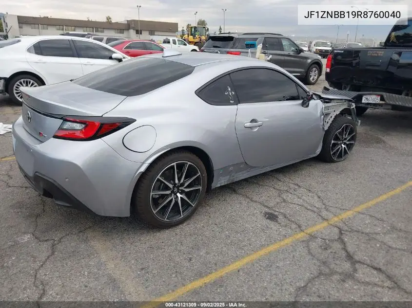 2024 Toyota Gr86 VIN: JF1ZNBB19R8760040 Lot: 43121309
