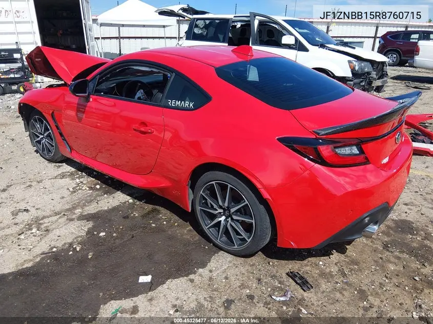 2024 Toyota Gr86 VIN: JF1ZNBB15R8760715 Lot: 45325477