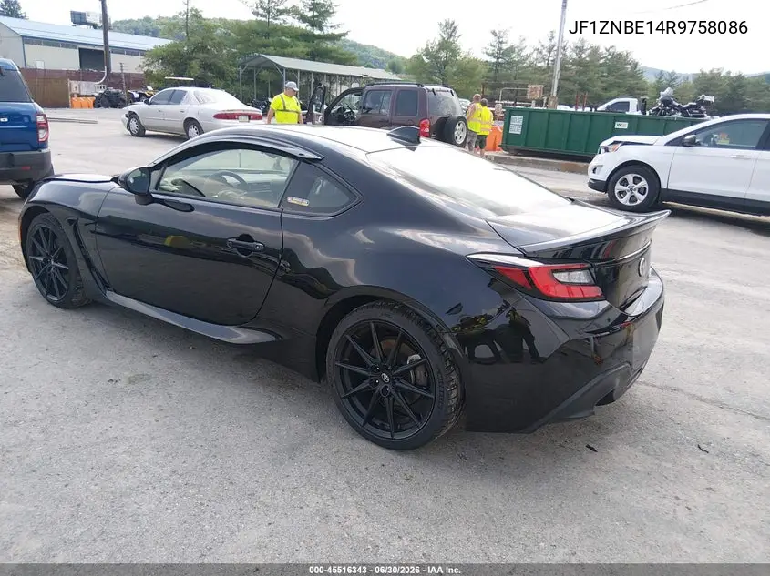 2024 Toyota Gr86 Premium VIN: JF1ZNBE14R9758086 Lot: 45516343