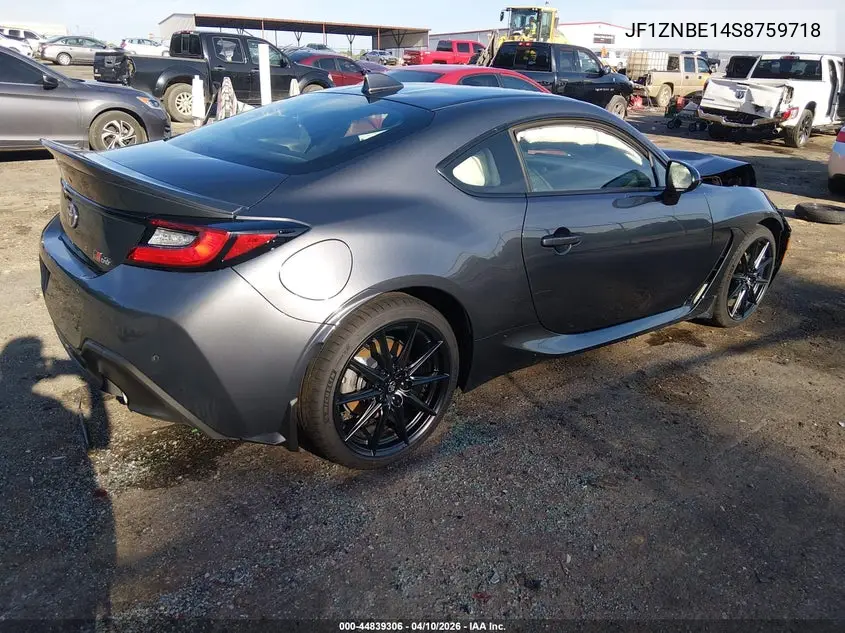 2025 Toyota Gr86 Premium VIN: JF1ZNBE14S8759718 Lot: 44839306