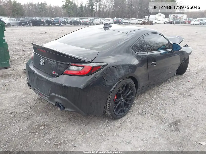 2025 Toyota Gr86 Premium VIN: JF1ZNBE17S9756046 Lot: 44851755