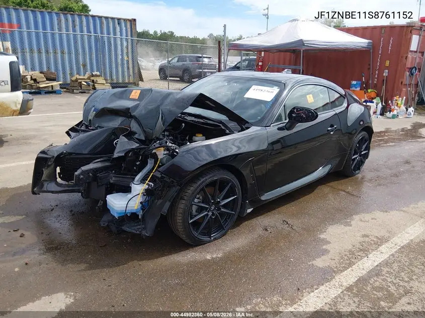 2025 Toyota Gr86 Premium VIN: JF1ZNBE11S8761152 Lot: 44982360