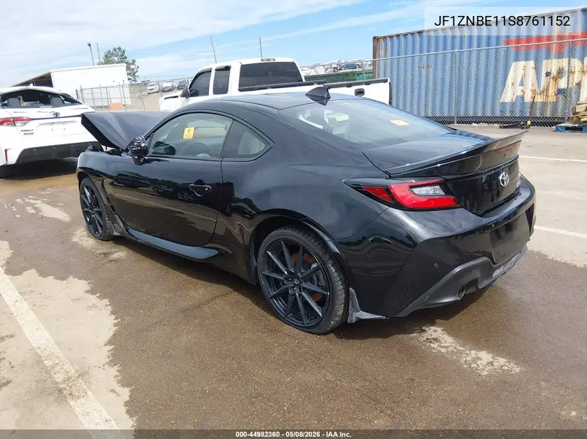 2025 Toyota Gr86 Premium VIN: JF1ZNBE11S8761152 Lot: 44982360
