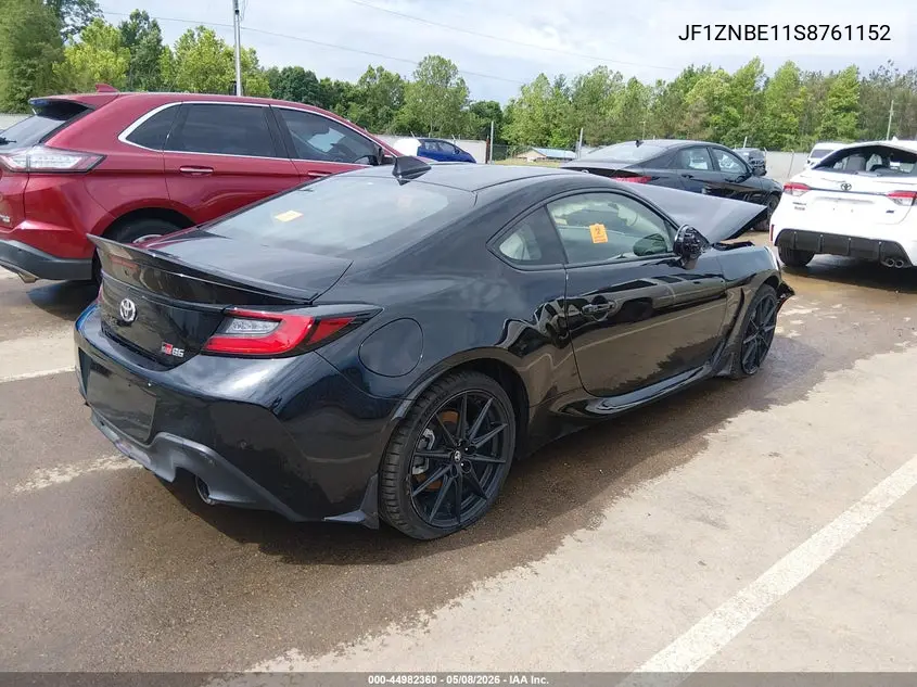 2025 Toyota Gr86 Premium VIN: JF1ZNBE11S8761152 Lot: 44982360