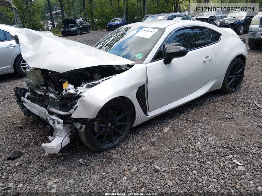 2025 Toyota Gr86 Premium VIN: JF1ZNBE10S8750224 Lot: 45116653