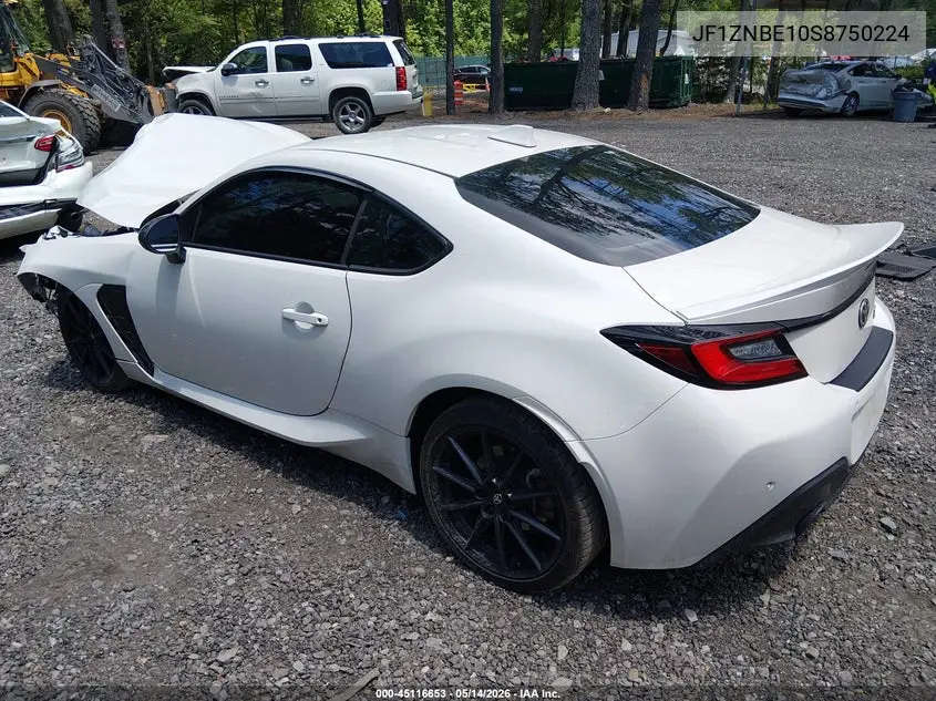 2025 Toyota Gr86 Premium VIN: JF1ZNBE10S8750224 Lot: 45116653