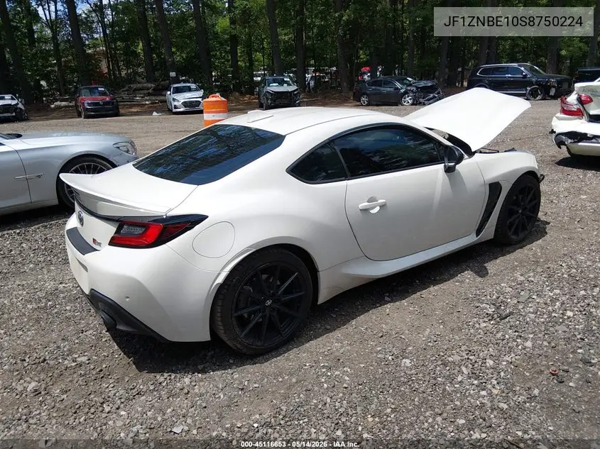 2025 Toyota Gr86 Premium VIN: JF1ZNBE10S8750224 Lot: 45116653