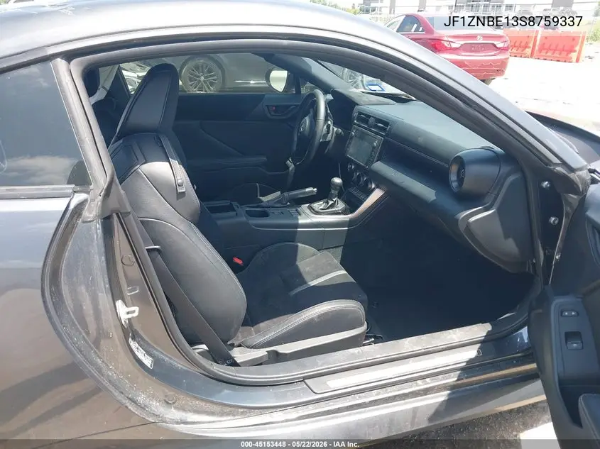 2025 Toyota Gr86 Premium VIN: JF1ZNBE13S8759337 Lot: 45153448