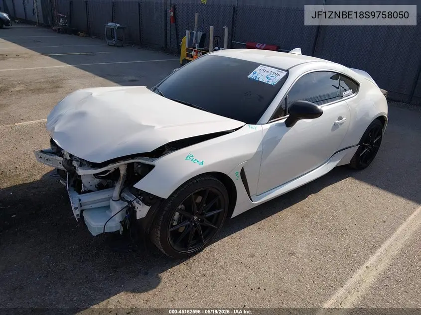 2025 Toyota Gr86 Premium VIN: JF1ZNBE18S9758050 Lot: 45162596