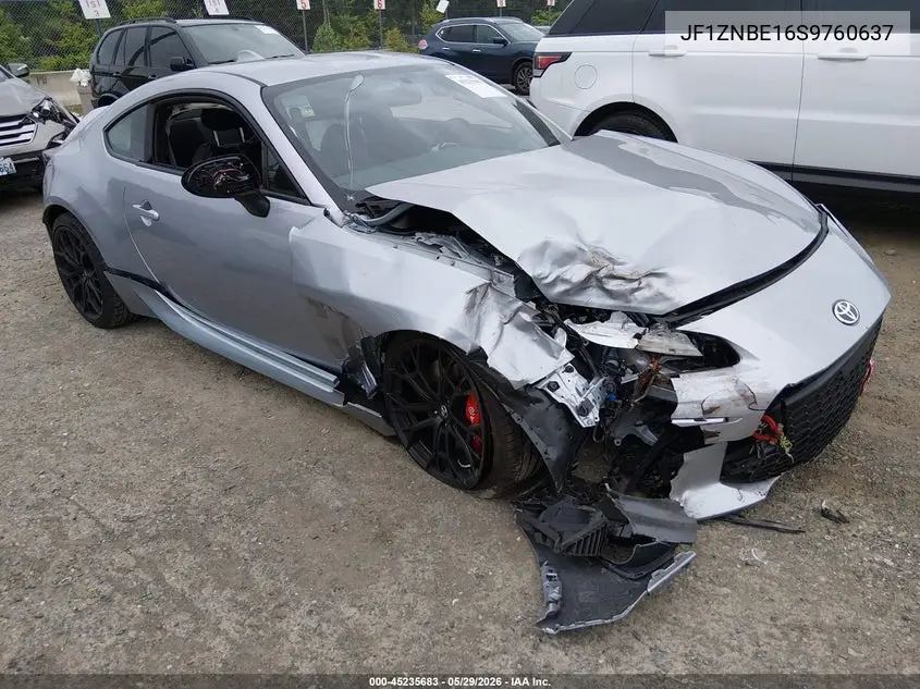 2025 Toyota Gr86 Premium VIN: JF1ZNBE16S9760637 Lot: 45235683