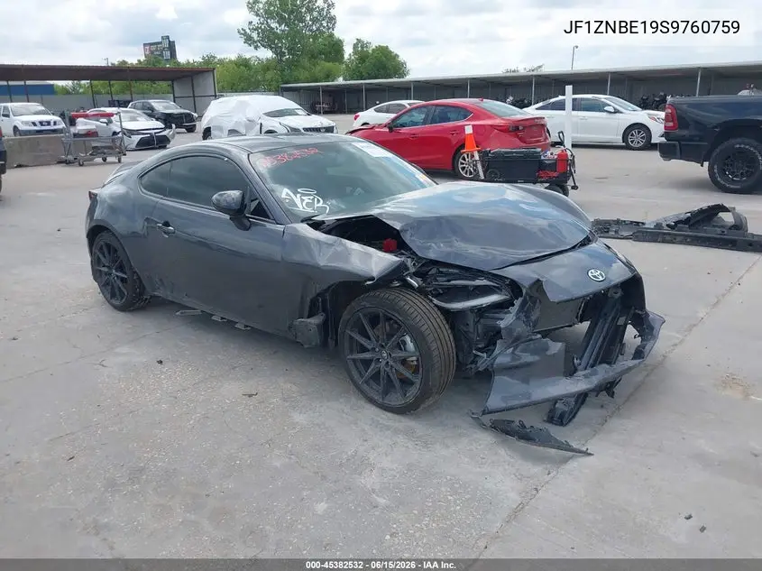 2025 Toyota Gr86 Premium VIN: JF1ZNBE19S9760759 Lot: 45382532