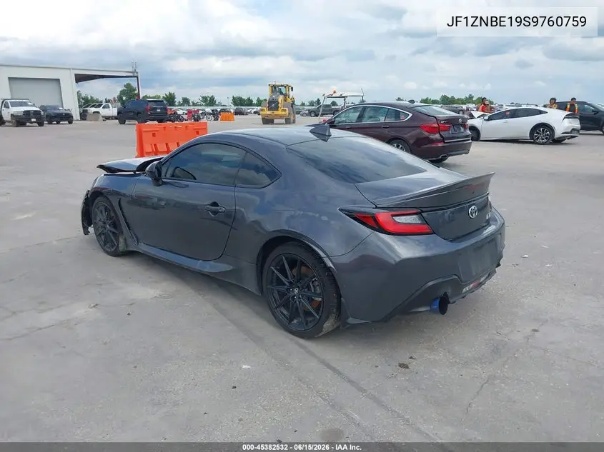 2025 Toyota Gr86 Premium VIN: JF1ZNBE19S9760759 Lot: 45382532