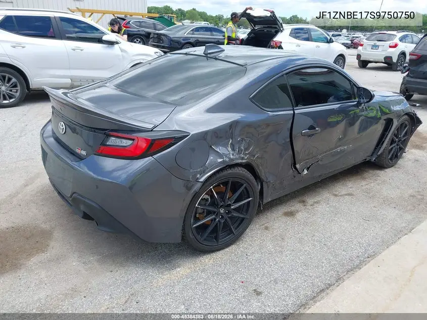 2025 Toyota Gr86 Premium VIN: JF1ZNBE17S9750750 Lot: 45384383