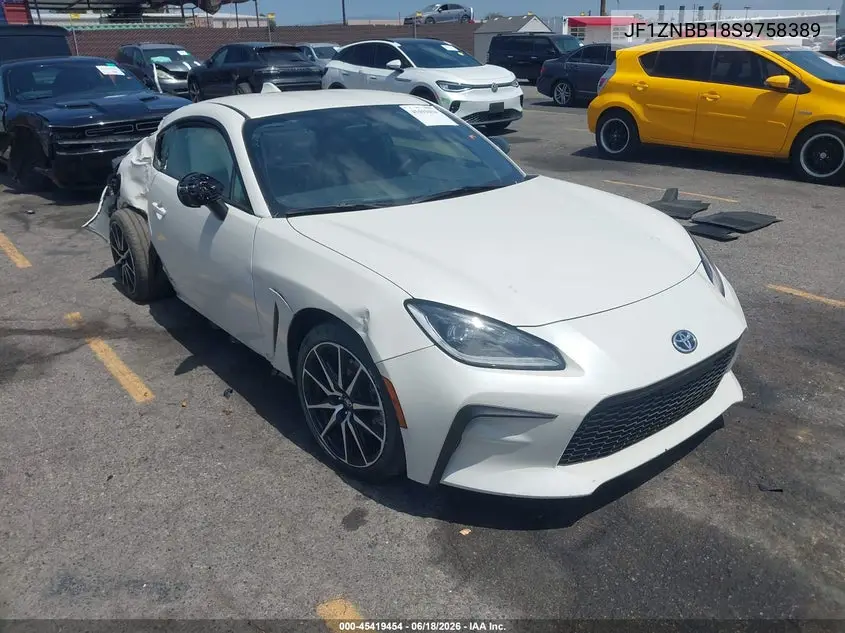 2025 Toyota Gr86 VIN: JF1ZNBB18S9758389 Lot: 45419454