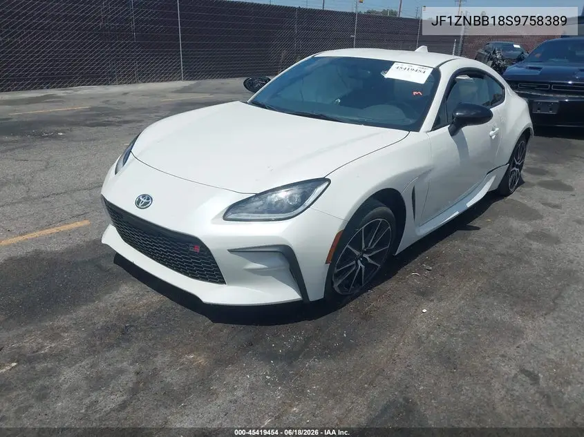 2025 Toyota Gr86 VIN: JF1ZNBB18S9758389 Lot: 45419454