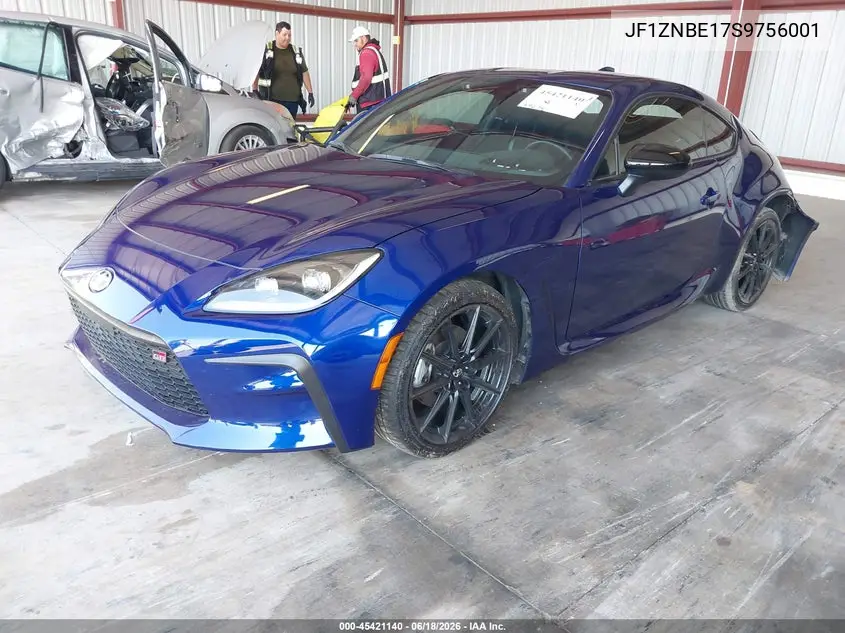 2025 Toyota Gr86 Premium VIN: JF1ZNBE17S9756001 Lot: 45421140